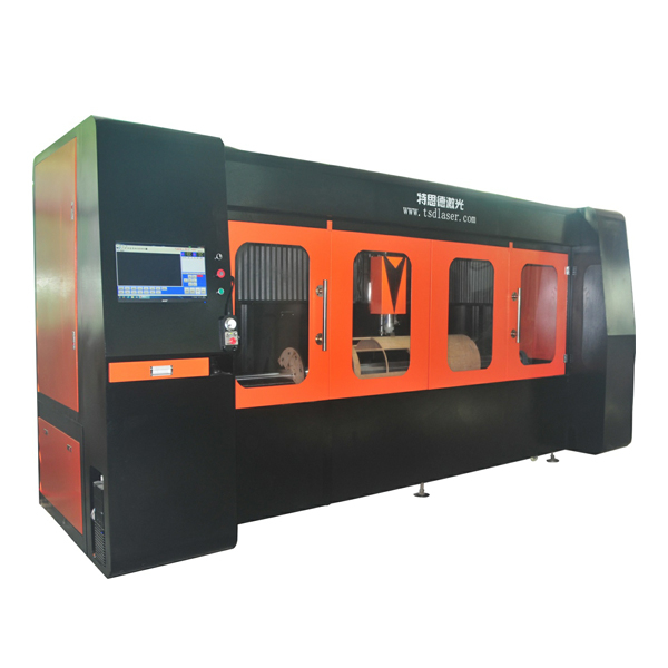 Máquina de corte rotativa CNC de alta velocidade para a placa de matriz rotativa, fabricando TSD-RC300